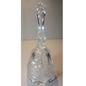 Large Crystal Bell with Beautiful Pattern